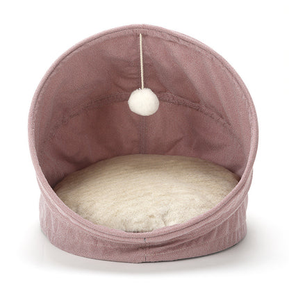 Cat Sleeping Bag, Enclosed Cat House Bed