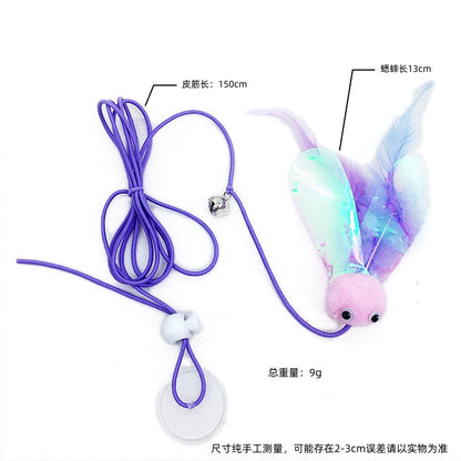 "Star Smart Cat Adjustable Swing Door Cat Toy"