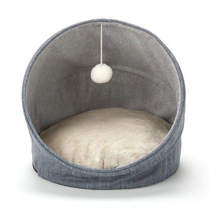 Cat Sleeping Bag, Enclosed Cat House Bed